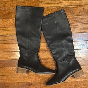 Corso Como Black Over the Knee Boots